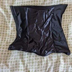 Black satin waistband (Large)